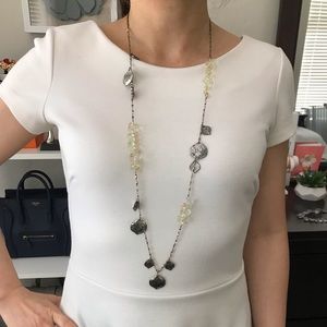 LOFT Long Beaded Necklace